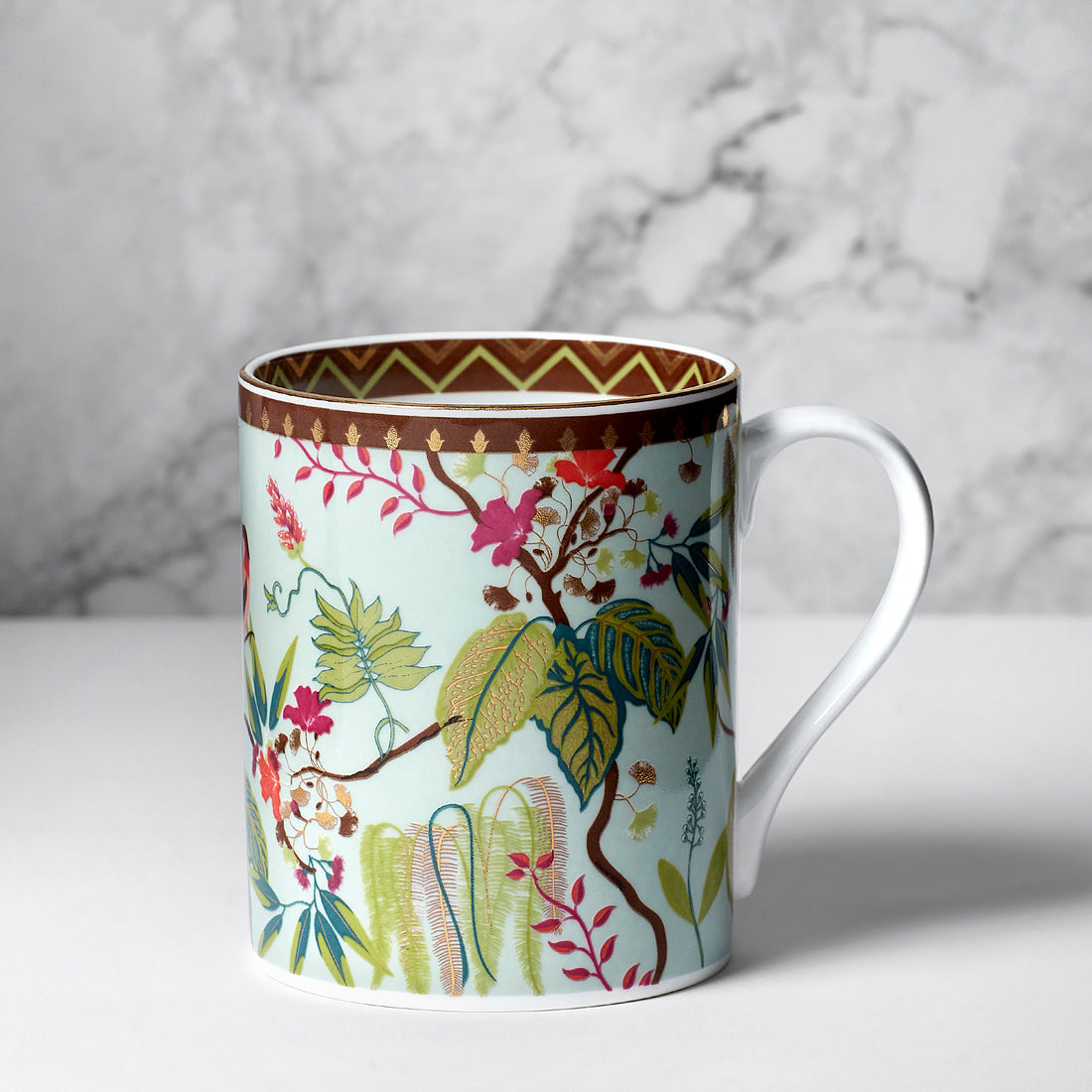 Grandeur Green Swing Milk Mug Set of 2