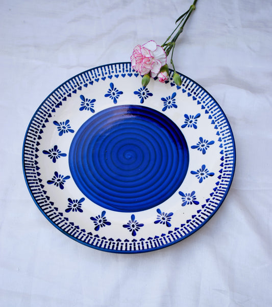 Badal - Blue Pottery plate