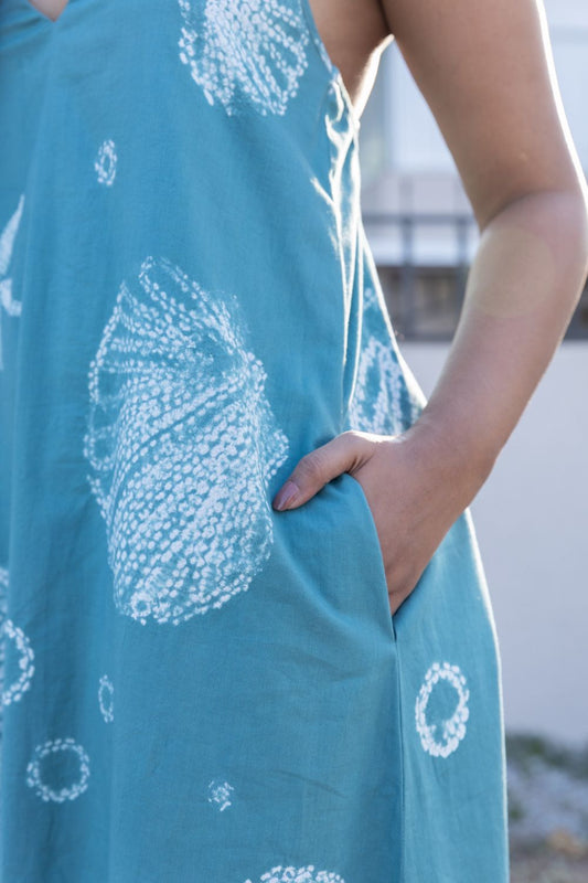 HAWAII HALTER NECK DRESS