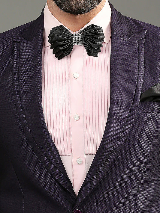 Aubergine Suit Set for Men
