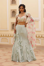 Load image into Gallery viewer, Kiah lehenga set
