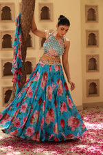 Load image into Gallery viewer, Noorbahar Lehenga
