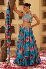 Load image into Gallery viewer, Noorbahar Lehenga
