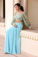 Load image into Gallery viewer, Gul drape skirt set
