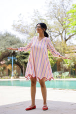 Load image into Gallery viewer, Stripe Swing Dress
