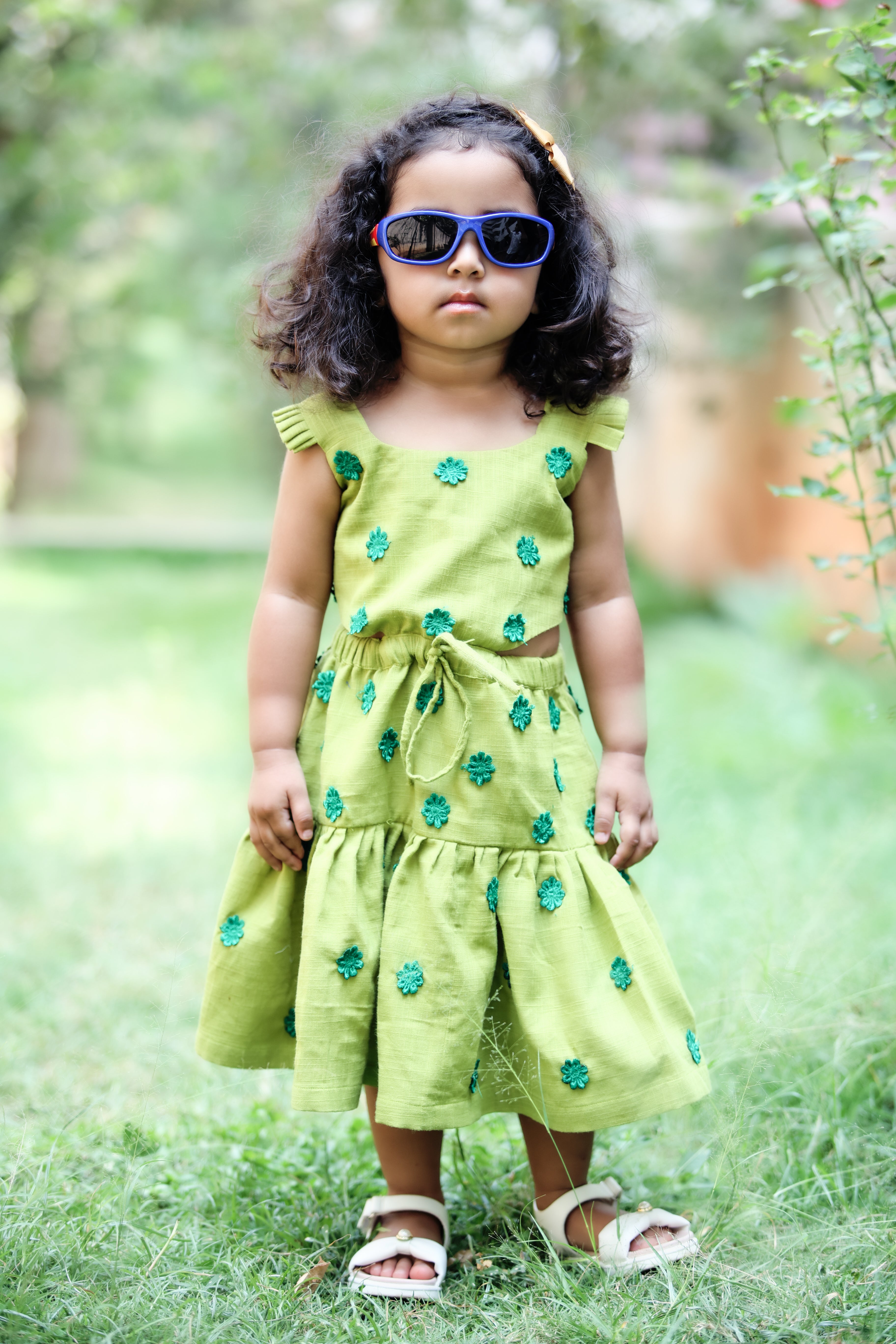 Girls Enchanted Garden Dress