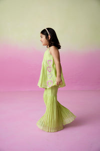 Sweet pea sharara set