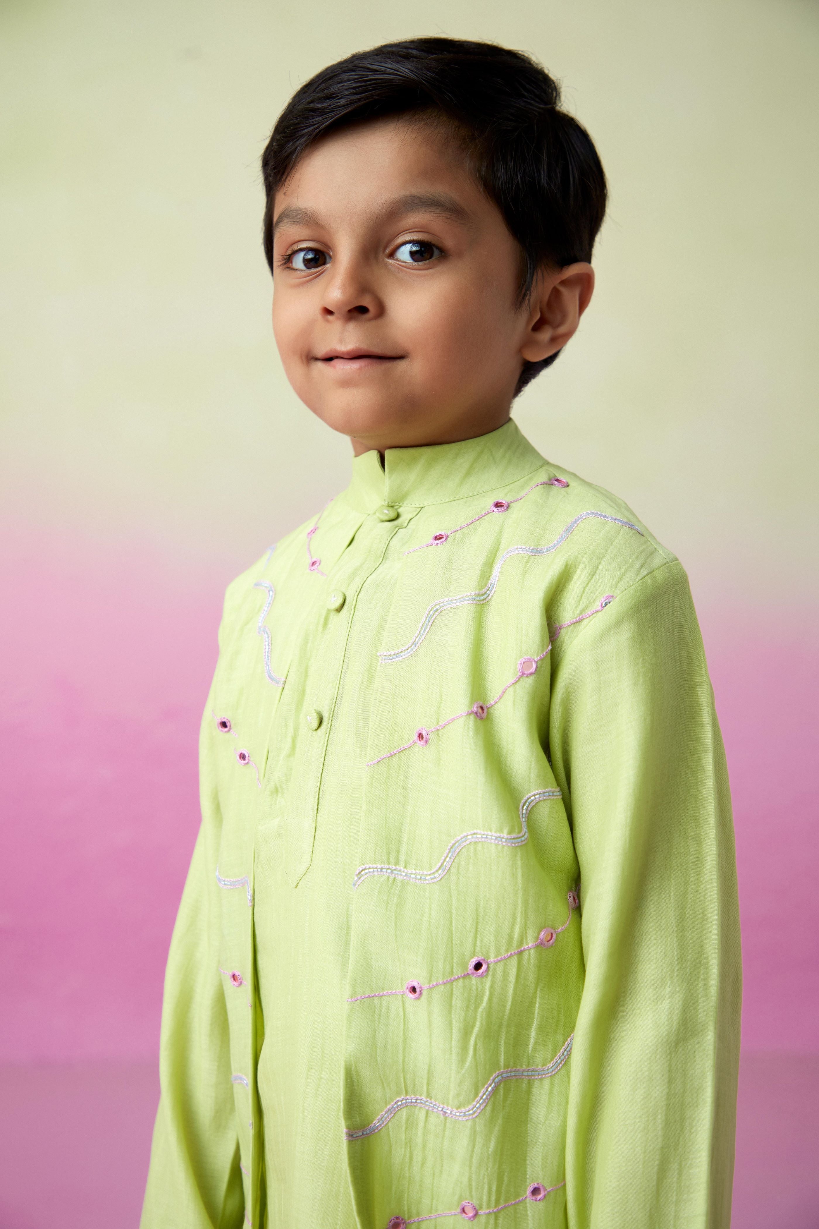 Lime Wire Kurta set