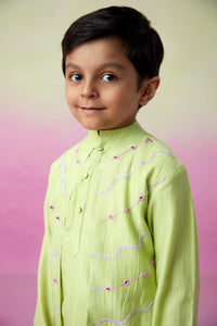 Lime Wire Kurta set