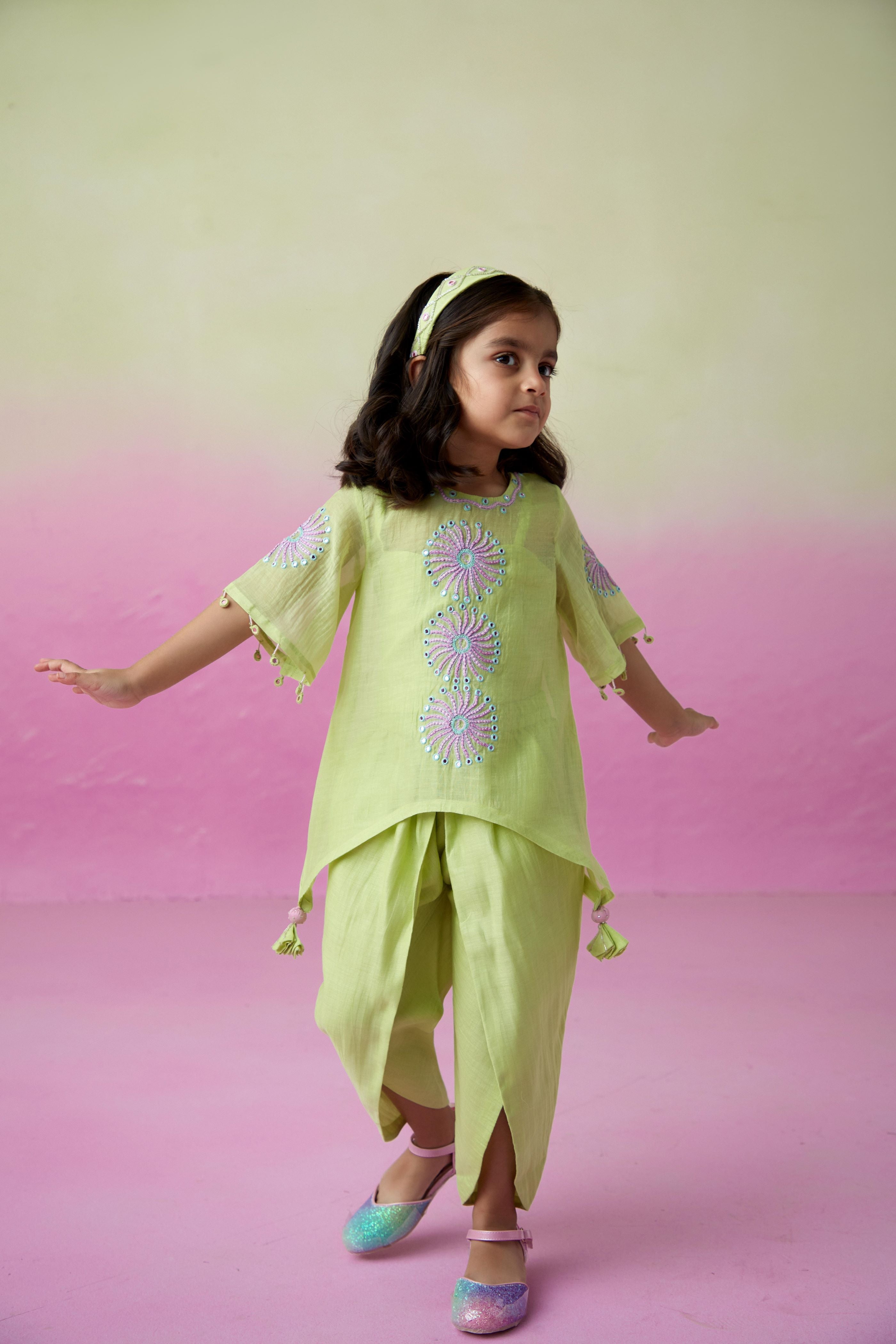 Sunshine sparkle kurta set