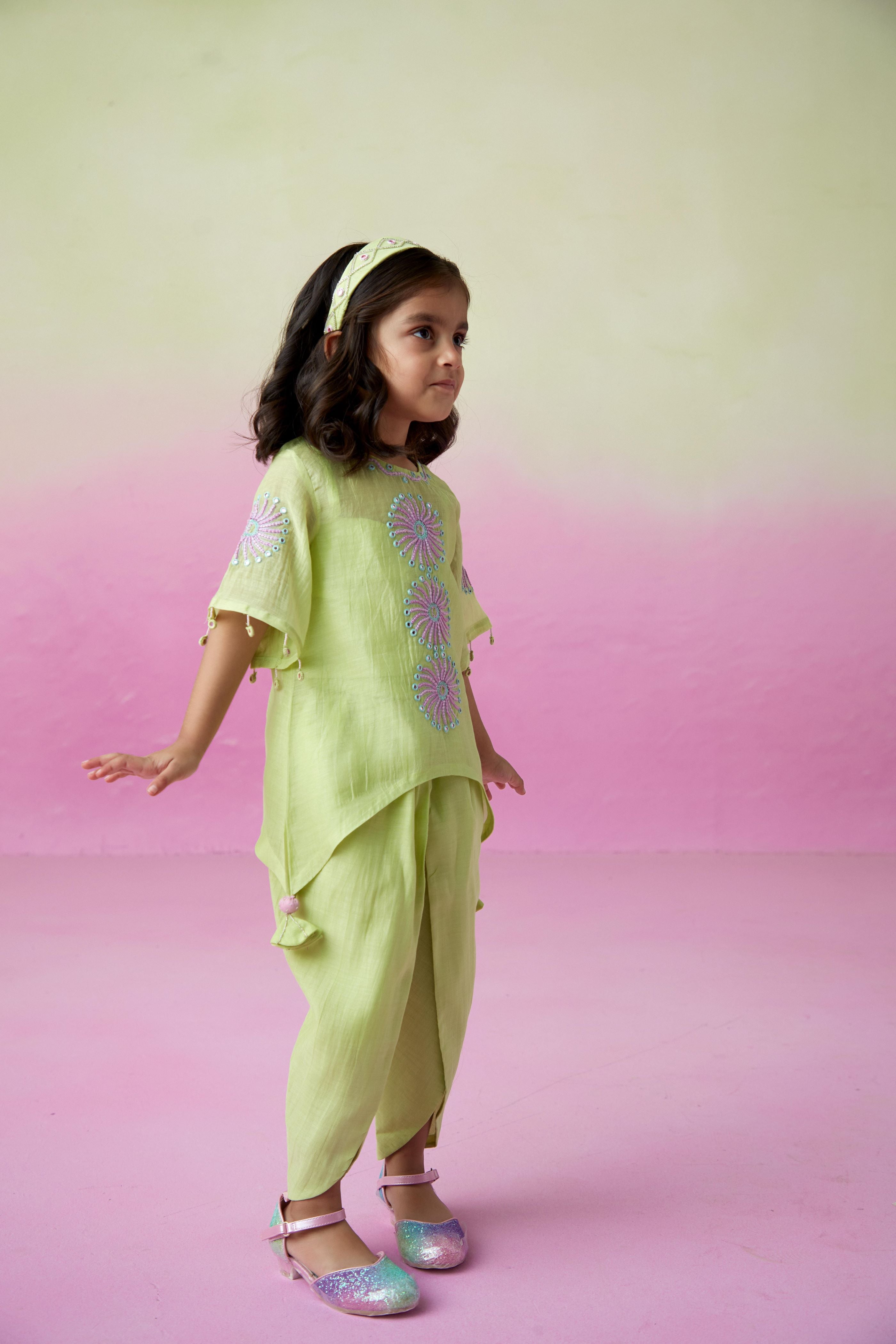 Sunshine sparkle kurta set