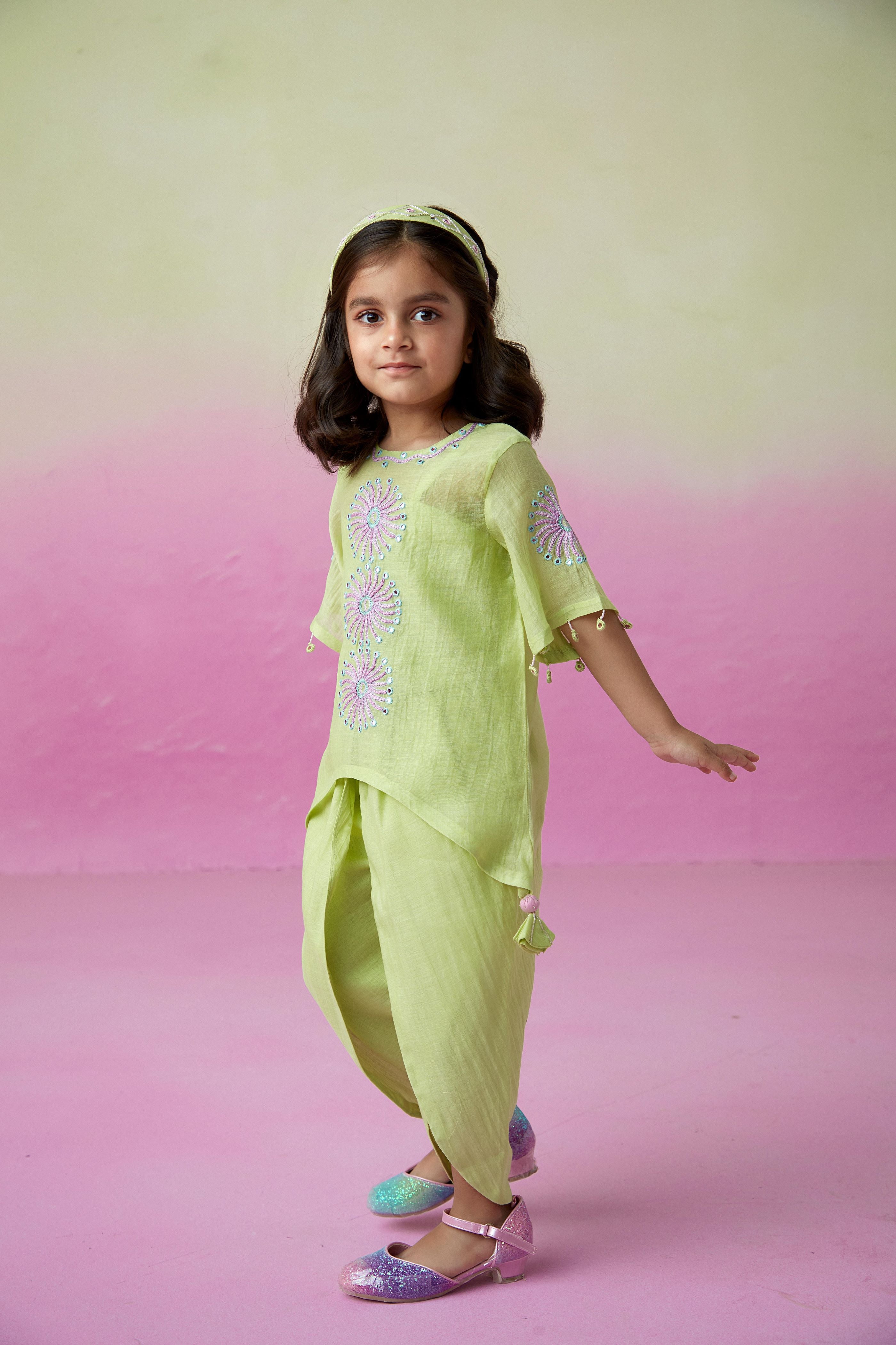 Sunshine sparkle kurta set