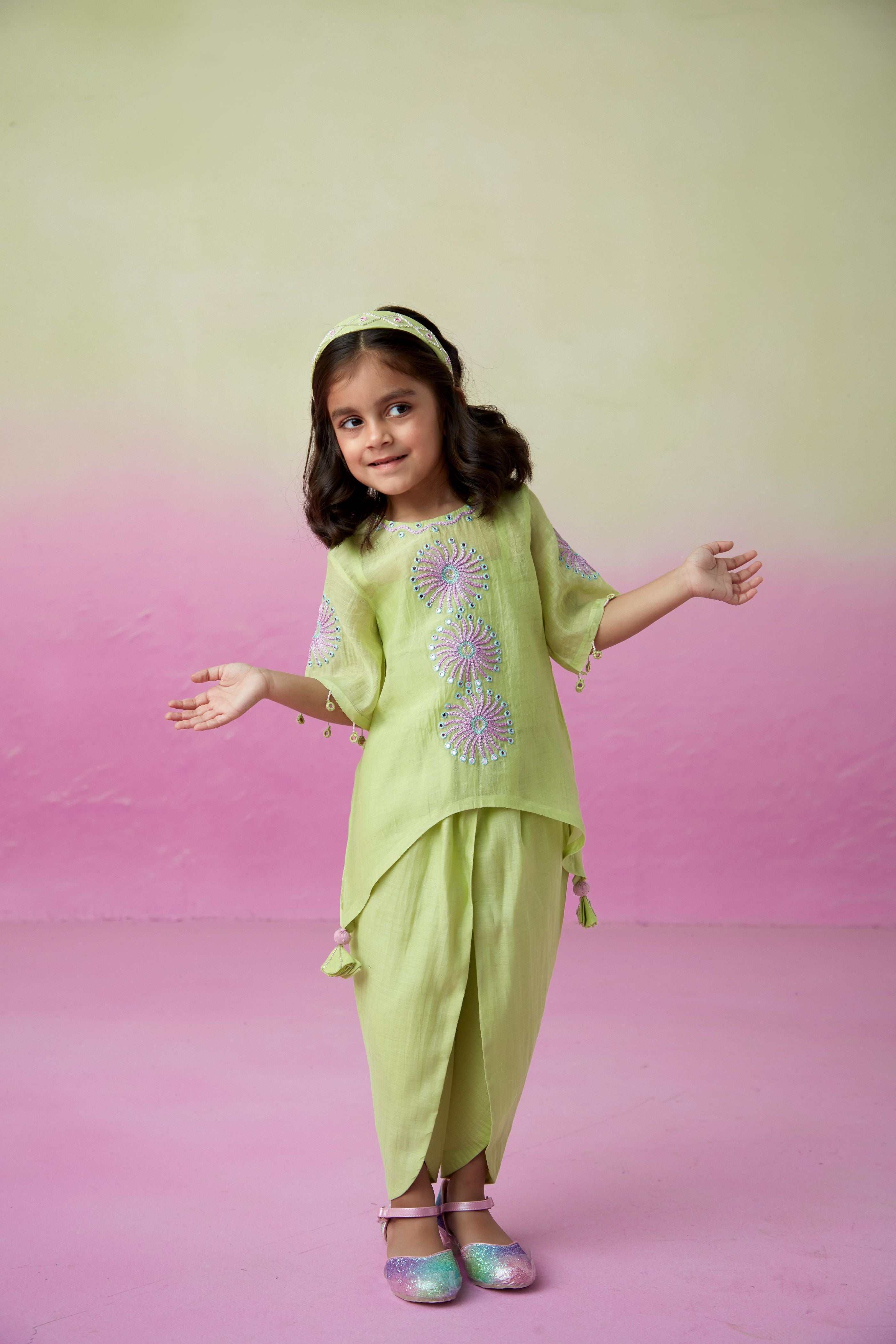 Sunshine sparkle kurta set