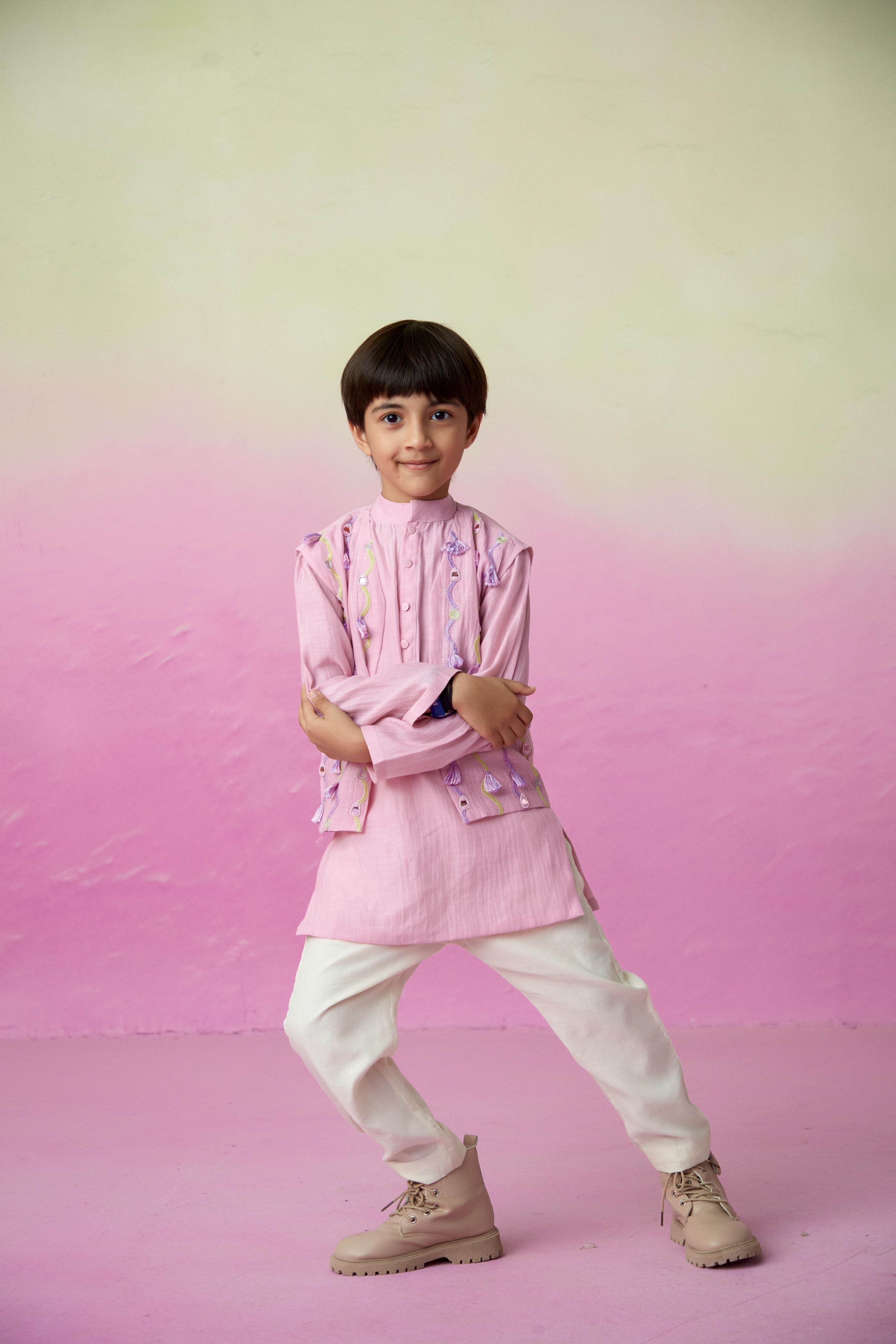 Little athlete kurta set