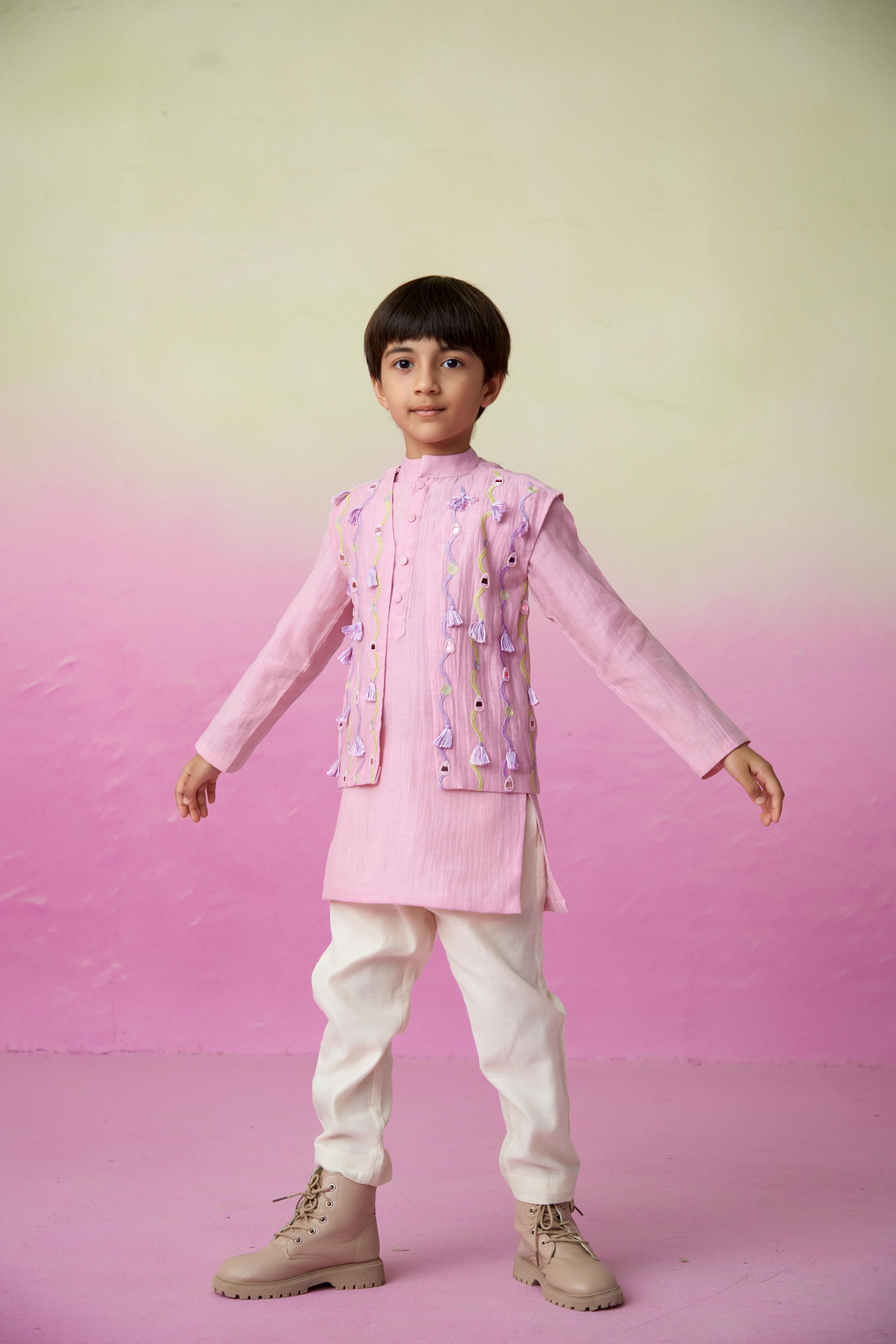 Little athlete kurta set