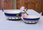 Load image into Gallery viewer, Badal - Blue Pottery Serving Kadai
