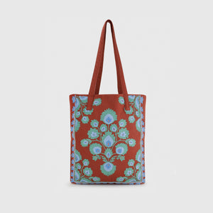 RANIA RUST TOTE BAG