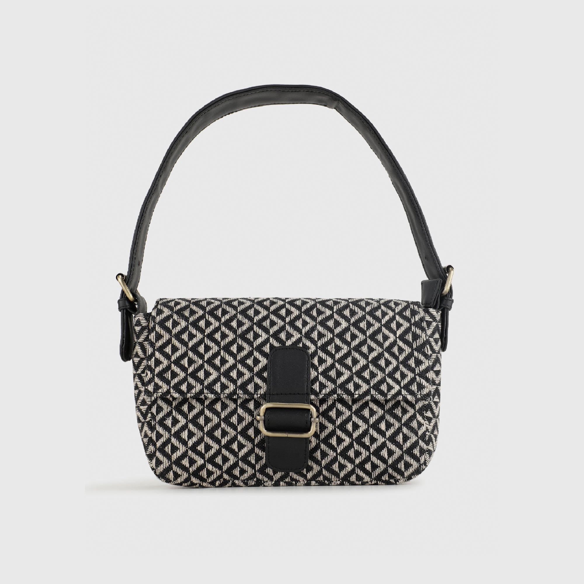 CHAVVI BLACK BAGUETTE BAG