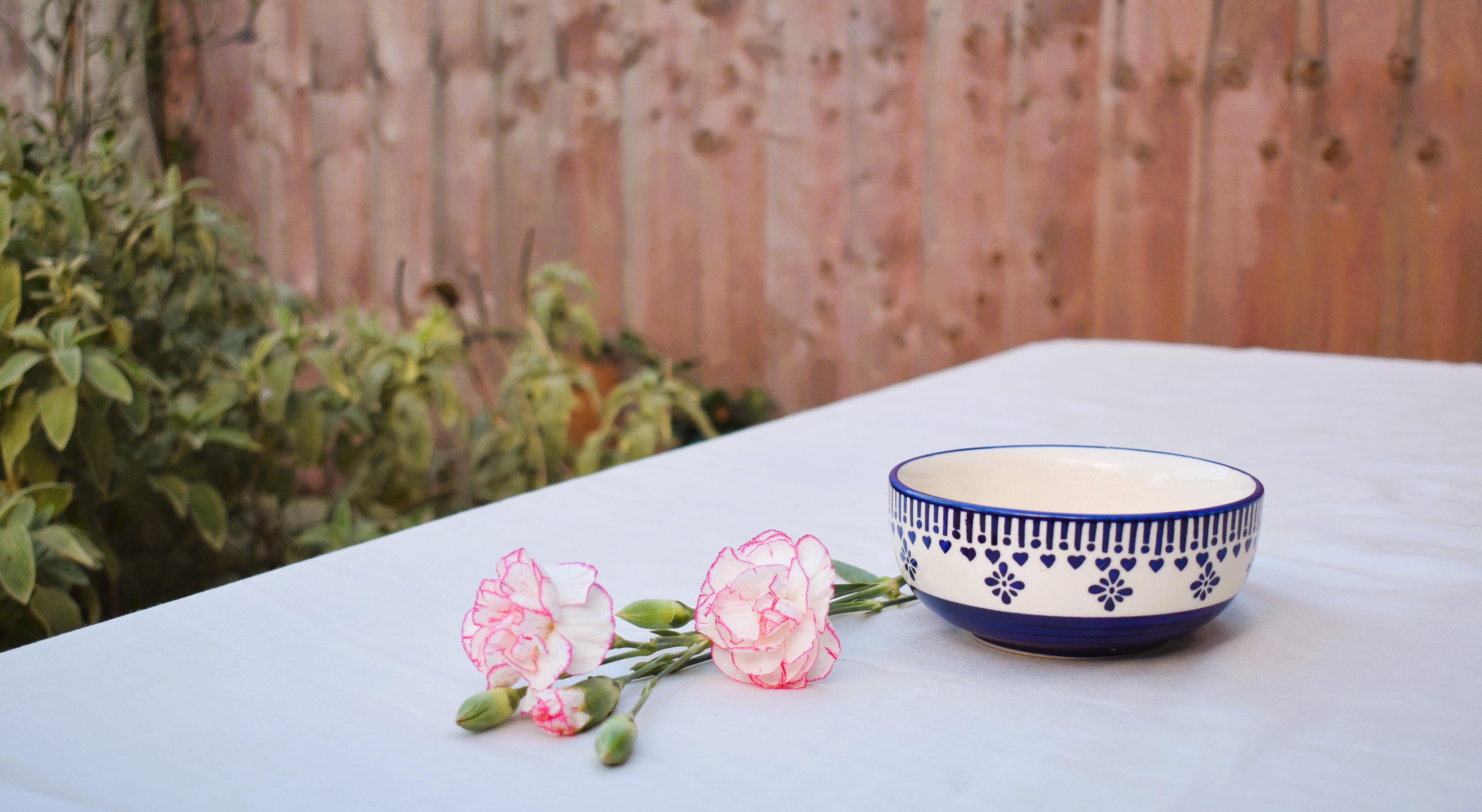 Badal - Blue Pottery Serving Bowls