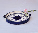 Load image into Gallery viewer, Badal - Blue Pottery Serving Platter
