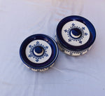 Load image into Gallery viewer, Badal - Blue Pottery Serving Handi
