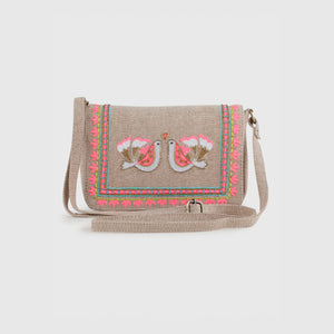 CARINA BEIGE SLING BAG