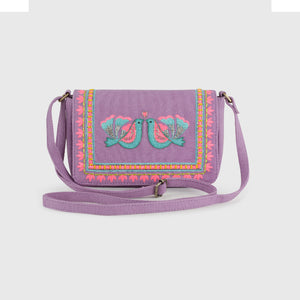 CARINA PURPLE SLING BAG