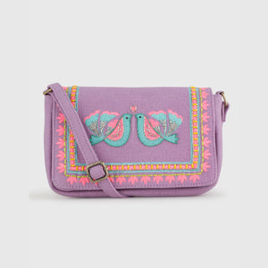 CARINA PURPLE SLING BAG