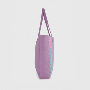 RANIA PURPLE TOTE BAG