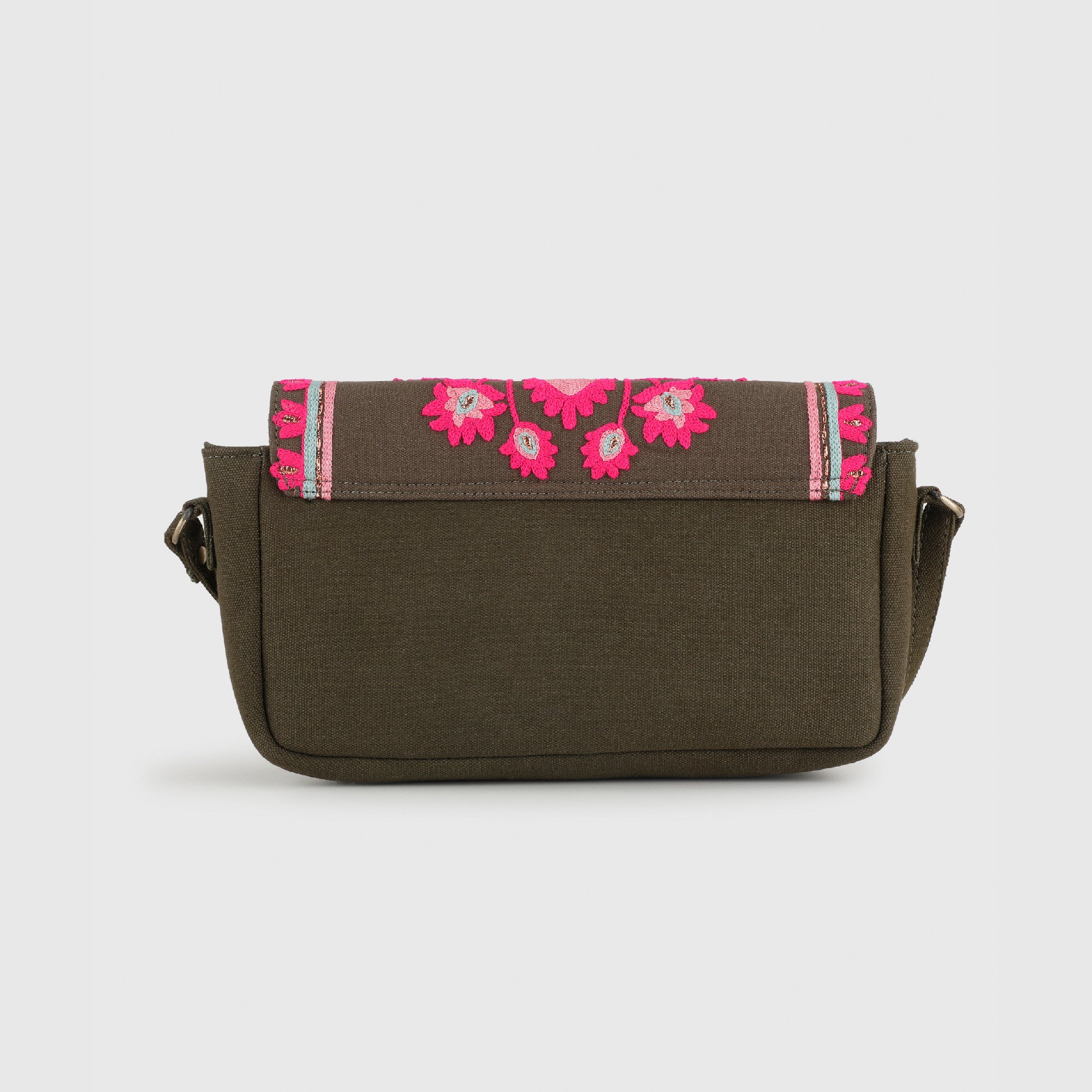 YASMINE OLIVE SLING BAG