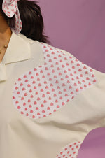 Load image into Gallery viewer, Sweetheart Patch Cotton Shirt
