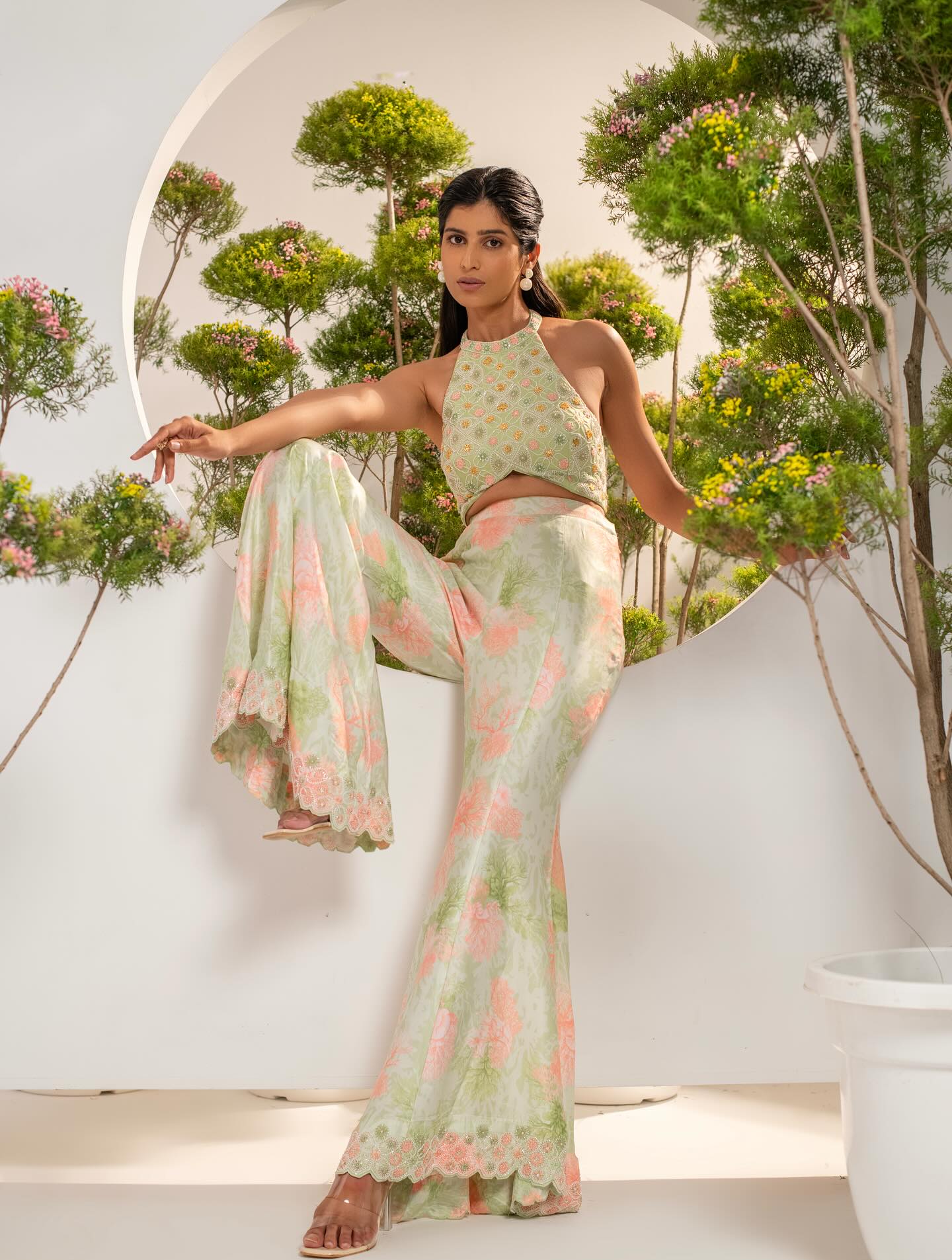 LUSH PISTACHIO CORAL SET