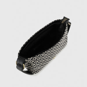 CHAVVI BLACK BAGUETTE BAG