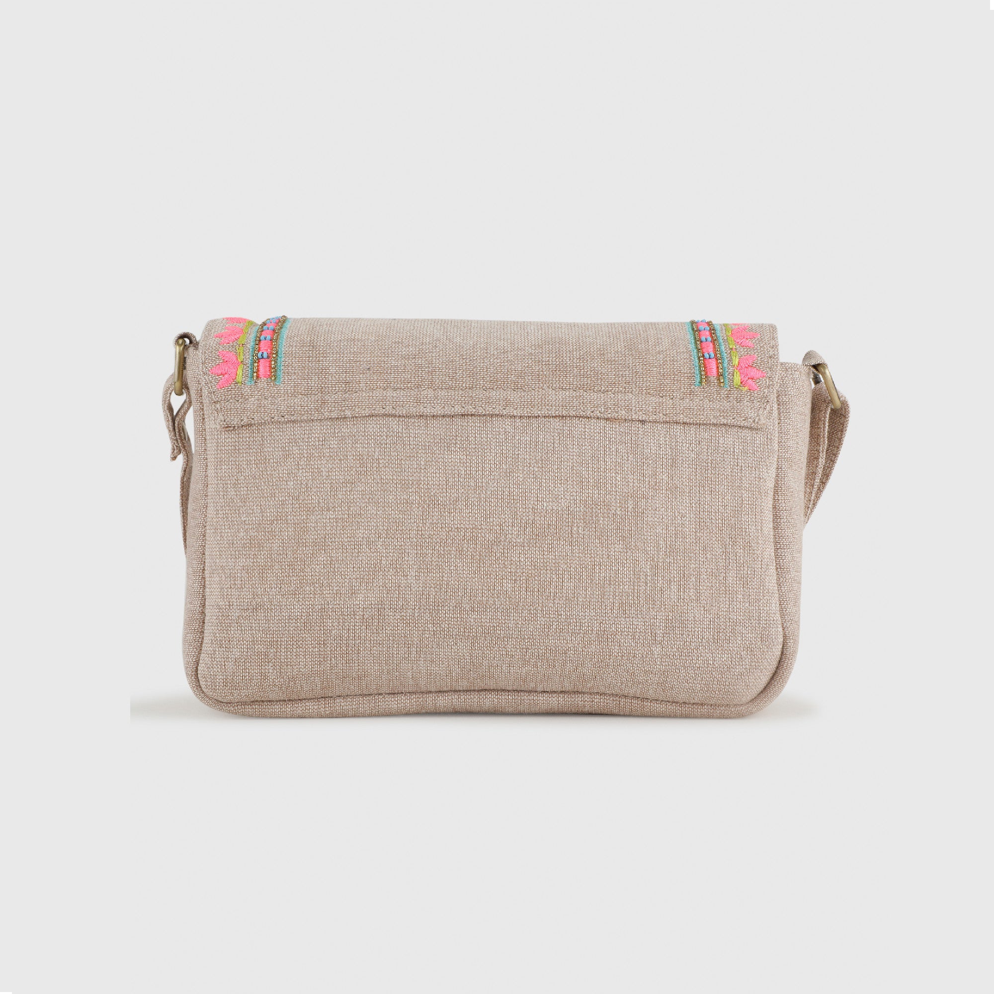 CARINA BEIGE SLING BAG