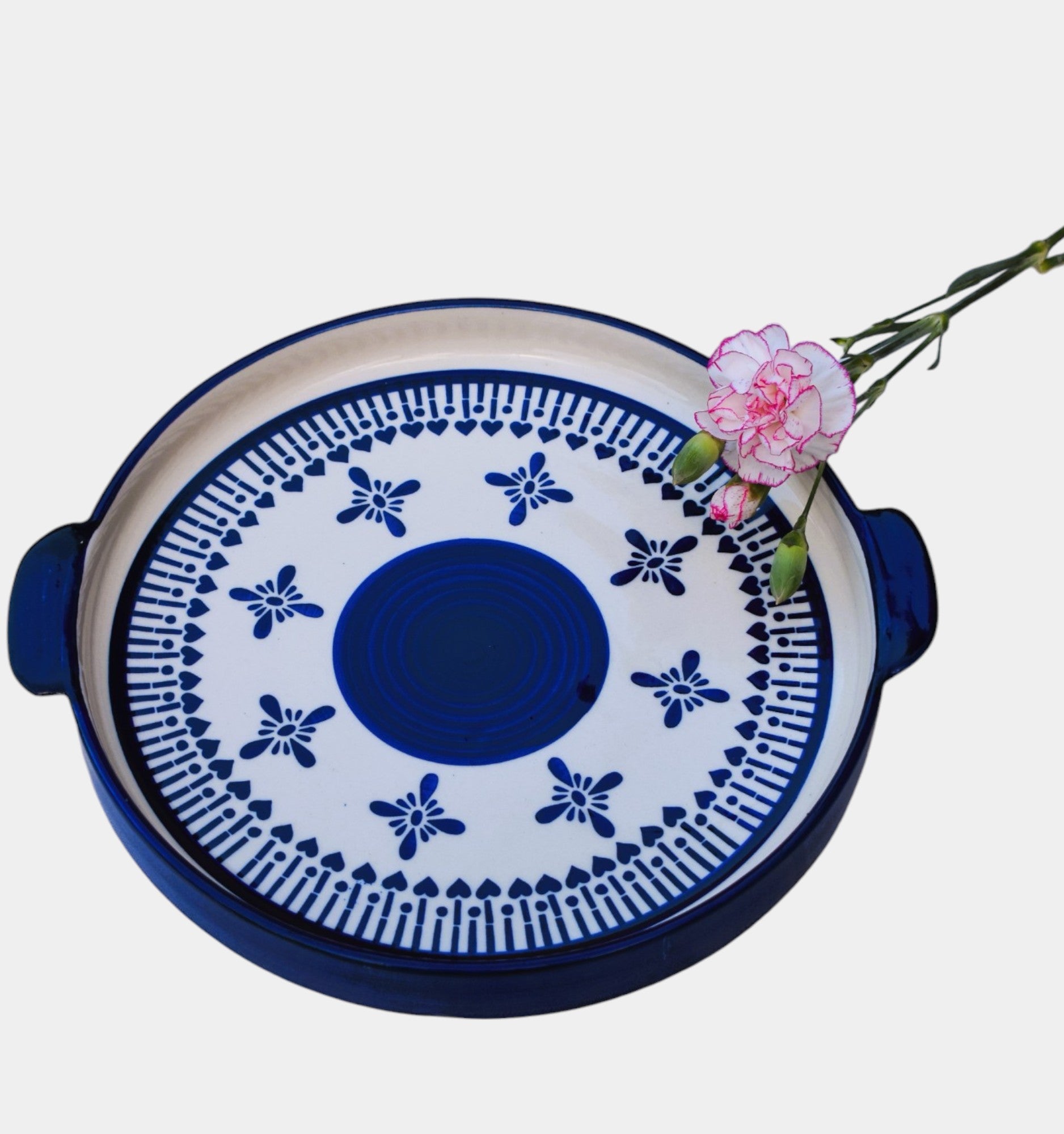 Badal - Blue Pottery Serving Platter