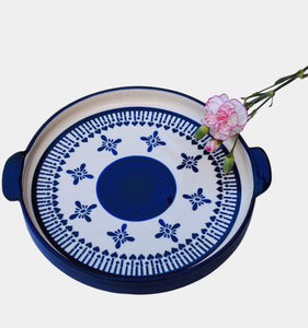 Badal - Blue Pottery Serving Platter