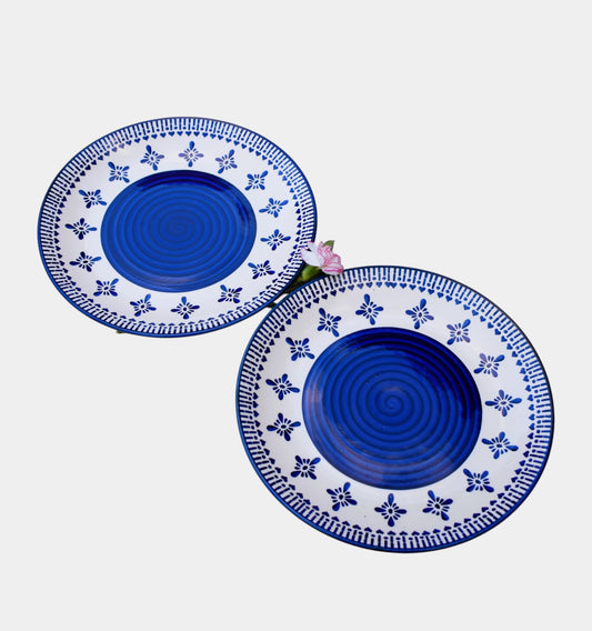 Badal - Blue Pottery plate