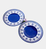 Load image into Gallery viewer, Badal - Blue Pottery plate

