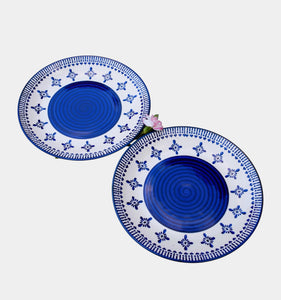 Badal - Blue Pottery plate