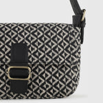 Load image into Gallery viewer, CHAVVI BLACK BAGUETTE BAG
