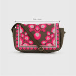 Load image into Gallery viewer, YASMINE OLIVE SLING BAG
