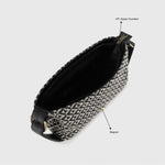 Load image into Gallery viewer, CHAVVI BLACK BAGUETTE BAG
