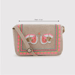 Load image into Gallery viewer, CARINA BEIGE SLING BAG
