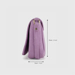 Load image into Gallery viewer, CARINA PURPLE SLING BAG
