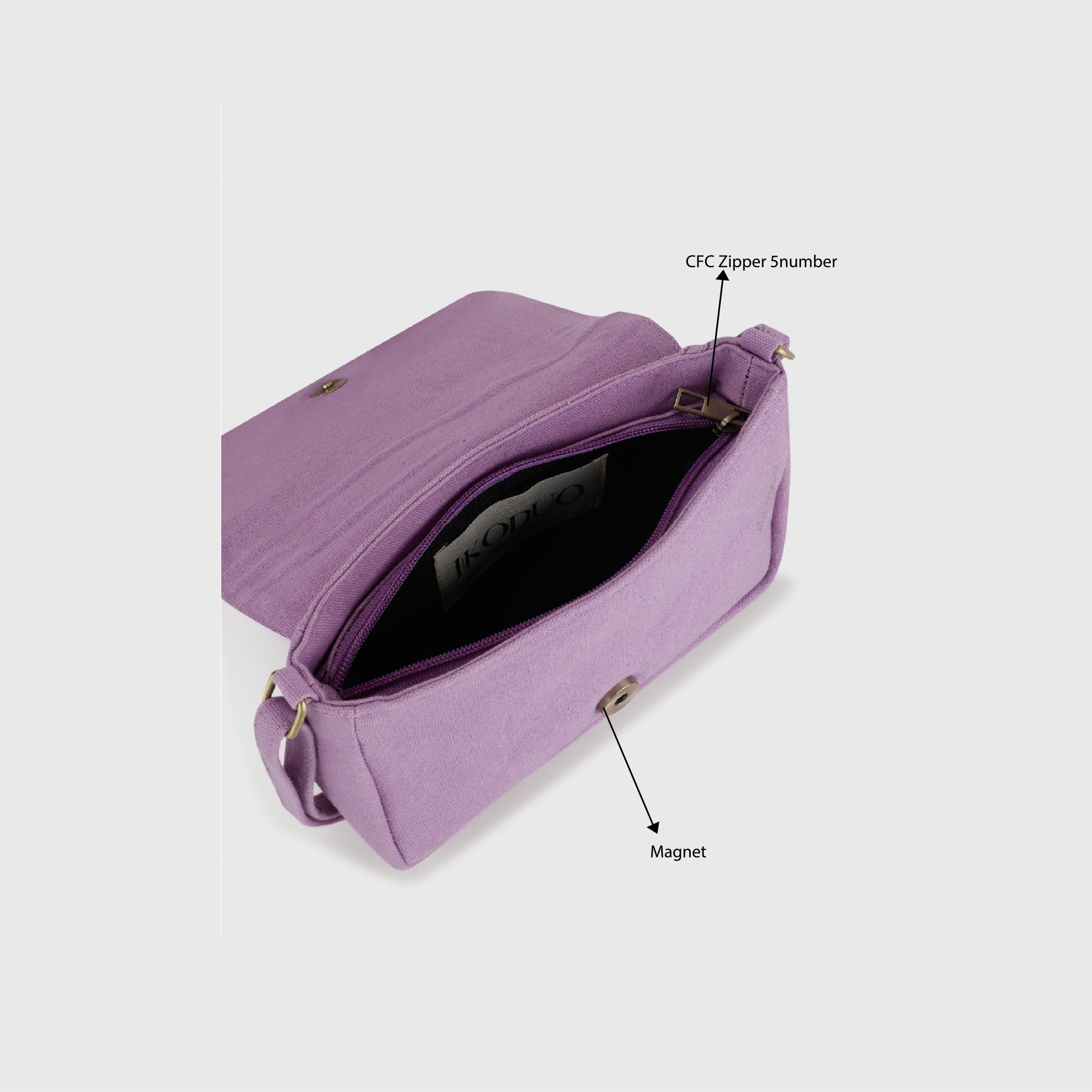 CARINA PURPLE SLING BAG