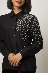 Floral Sparkle Shirt