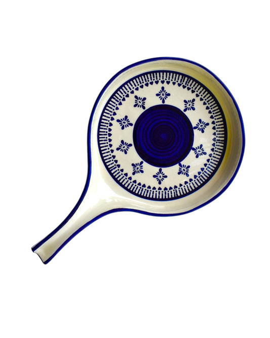 Blue Pottery Serving Platter