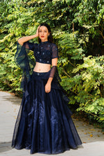 Load image into Gallery viewer, Maheem Organza Lehenga
