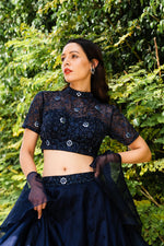 Load image into Gallery viewer, Maheem Organza Lehenga
