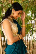 Load image into Gallery viewer, Zuri Ruffle Saree
